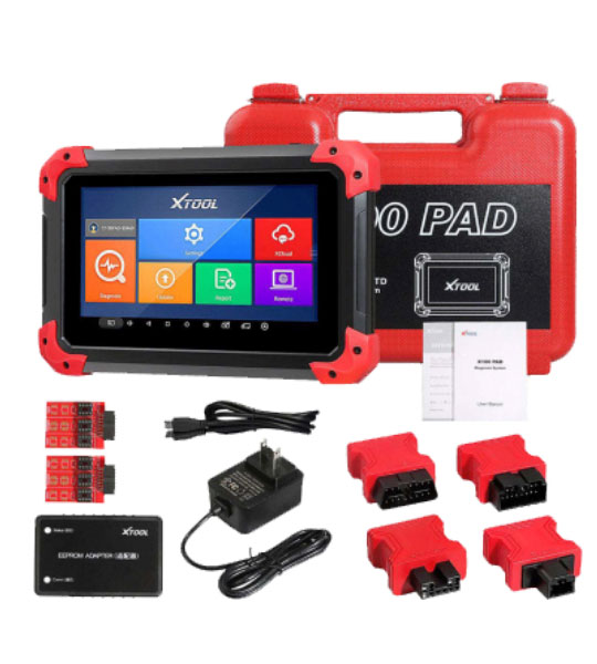 XTOOL_X100_PAD_اصلاح_کیلومتر_و_تعریف_سوییچ